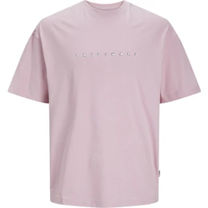 Jack & Jones Joreaster Actıvıty Tee Ss Pembe Erkek Kısa Kol T-Shirt