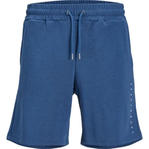 Jack & Jones Jpstestar Jj Sweat Shorts Mavi Erkek Şort