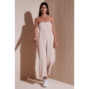 Relaxed Fit Ayarlanabilir Ip Askılı Bahçıvan Tulum Bayan Tulum 66970192S4
