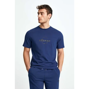 Logolu Bisiklet Yaka  Pamuk T Shirt Erkek T Shirt EM165