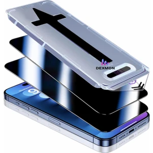 iPhone 14 Hayalet Cam Ekran Koruyucu Tam Kaplayan Otomatik Hizalamalı Toz Önleyici Hd+