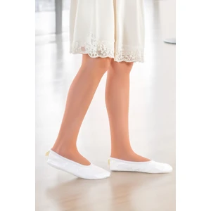 Kiko Kids Prom 7525  Kız Çocuk Pisi Pisi Balo Dans Gösteri Ayakkabısı Beyaz