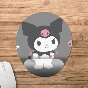 Kuromi Bilek Destekli Mousepad Model - 1 Oval