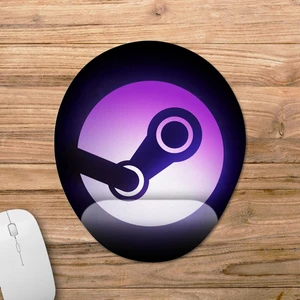 Steam Bilek Destekli Mousepad Model - 1 Oval