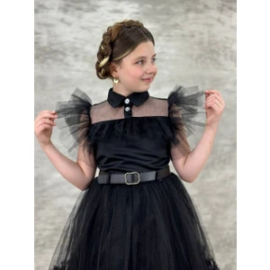 Perinin Dolabı Wednesday Çocuk Abiye Elbise