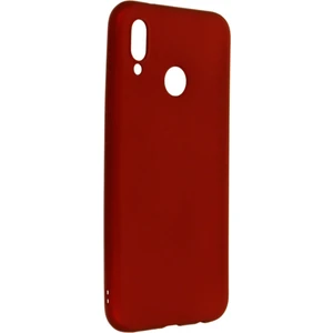 Huawei P20 Lite Kılıf Yumuşak Silikon Kılıf - Bordo