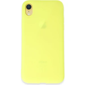 iPhone Xr Kılıf Yumuşak Silikon Kılıf - Parlak Yeşil