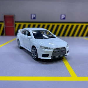 Mitsubishi Lancer Evo x 1/36 Ölçek Welly Diecast Metal Model Araba Oyuncak Araba Çek Bırak