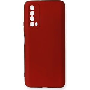 Huawei P Smart 2021 Kılıf Yumuşak Silikon Kılıf - Bordo