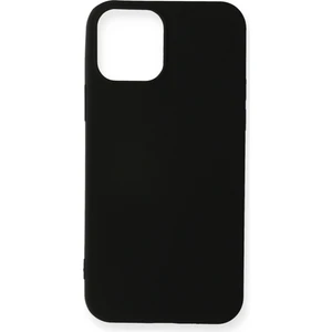 iPhone 12 Pro Max Kılıf Yumuşak Silikon Kılıf - Siyah