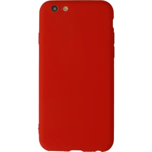 iPhone 6 Kılıf Yumuşak Silikon Kılıf - Kırmızı