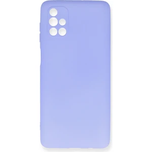 Samsung Galaxy M51 Kılıf Yumuşak Silikon Kılıf - Lila