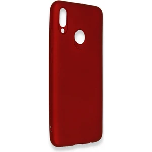 Huawei P Smart 2019 Kılıf Yumuşak Silikon Kılıf - Bordo