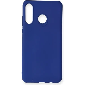 Huawei P30 Lite Kılıf Yumuşak Silikon Kılıf - Lacivert