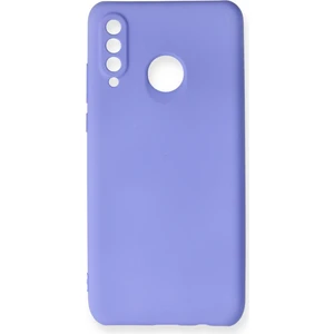 Huawei P30 Lite Kılıf Yumuşak Silikon Kılıf - Lila