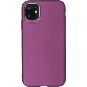 iPhone 11 Kılıf Yumuşak Silikon Kılıf - Mürdüm