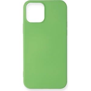 iPhone 12 Mini Kılıf Yumuşak Silikon Kılıf - Yeşil