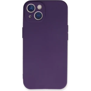 iPhone 13 Mini Kılıf Yumuşak Silikon Kılıf - Mor