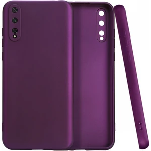 Huawei P Smart S Kılıf Yumuşak Silikon Kılıf - Mürdüm