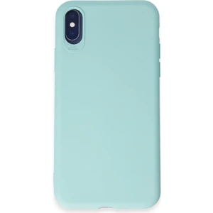 iPhone x Kılıf Yumuşak Silikon Kılıf - Turkuaz