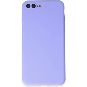 iPhone 8 Plus Kılıf Yumuşak Silikon Kılıf - Lila