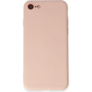iPhone Se 2020 Kılıf Yumuşak Silikon Kılıf - Pudra