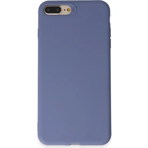 iPhone 8 Plus Kılıf Yumuşak Silikon Kılıf - Gri