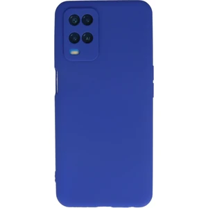 Oppo A54 4g Kılıf Yumuşak Silikon Kılıf - Lacivert
