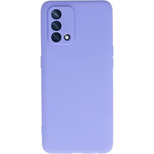Oppo A74 4g Kılıf Yumuşak Silikon Kılıf - Lila