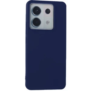 Xiaomi Poco X6 Kılıf Yumuşak Silikon Kılıf - Lacivert