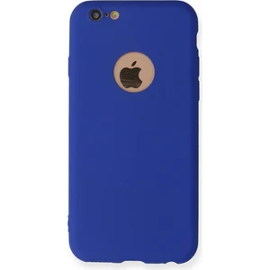 iPhone 6 Plus Kılıf Yumuşak Silikon Kılıf - Lacivert