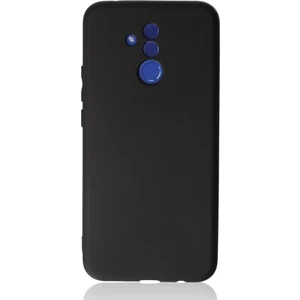 Huawei Mate 20 Lite Kılıf Yumuşak Silikon Kılıf - Siyah