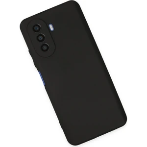 Huawei Nova Y70 Kılıf Yumuşak Silikon Kılıf - Siyah