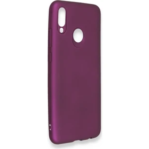 Huawei P Smart 2019 Kılıf Yumuşak Silikon Kılıf - Mürdüm