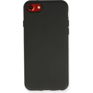 iPhone 7 Kılıf Yumuşak Silikon Kılıf - Siyah