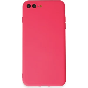 iPhone 7 Plus Kılıf Yumuşak Silikon Kılıf - Pembe