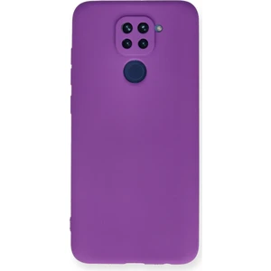 Xiaomi Redmi Note 9 Kılıf Yumuşak Silikon Kılıf - Mor