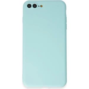 iPhone 8 Plus Kılıf Yumuşak Silikon Kılıf - Turkuaz