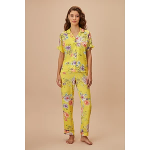 Yellow Maskülen Pijama Takımı