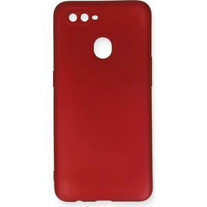 Oppo Ax7 Kılıf Yumuşak Silikon Kılıf - Bordo