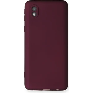 Samsung Galaxy A01 Core Kılıf Yumuşak Silikon Kılıf - Mürdüm