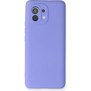Xiaomi Mi 11 Kılıf Yumuşak Silikon Kılıf - Lila
