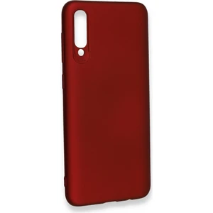Samsung Galaxy A50S Kılıf Yumuşak Silikon Kılıf - Bordo