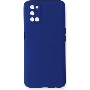 Oppo A52 Kılıf Yumuşak Silikon Kılıf - Lacivert
