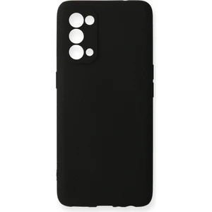 Oppo Reno 5 Pro Kılıf Yumuşak Silikon Kılıf - Siyah