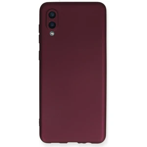 Samsung Galaxy A02 Kılıf Yumuşak Silikon Kılıf - Mürdüm