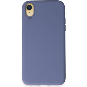 iPhone Xr Kılıf Yumuşak Silikon Kılıf - Gri