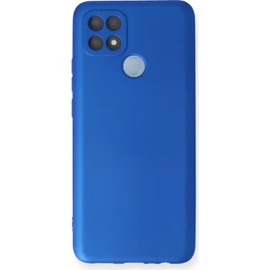 Oppo A15 Kılıf Yumuşak Silikon Kılıf - Mavi