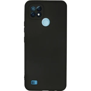 Realme C21 Kılıf Yumuşak Silikon Kılıf - Siyah