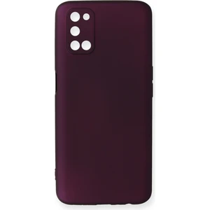 Oppo A72 Kılıf Yumuşak Silikon Kılıf - Mürdüm